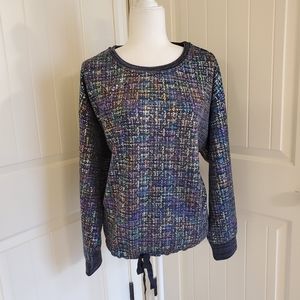 Anthropologie NWT Jackson Shimmer Sweatshirt